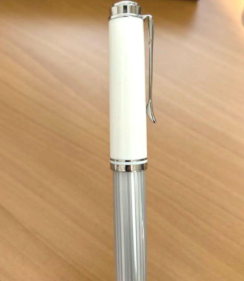 ペリカンスーべレーン m405 シルバーホワイト 14金 細字f Pelikan